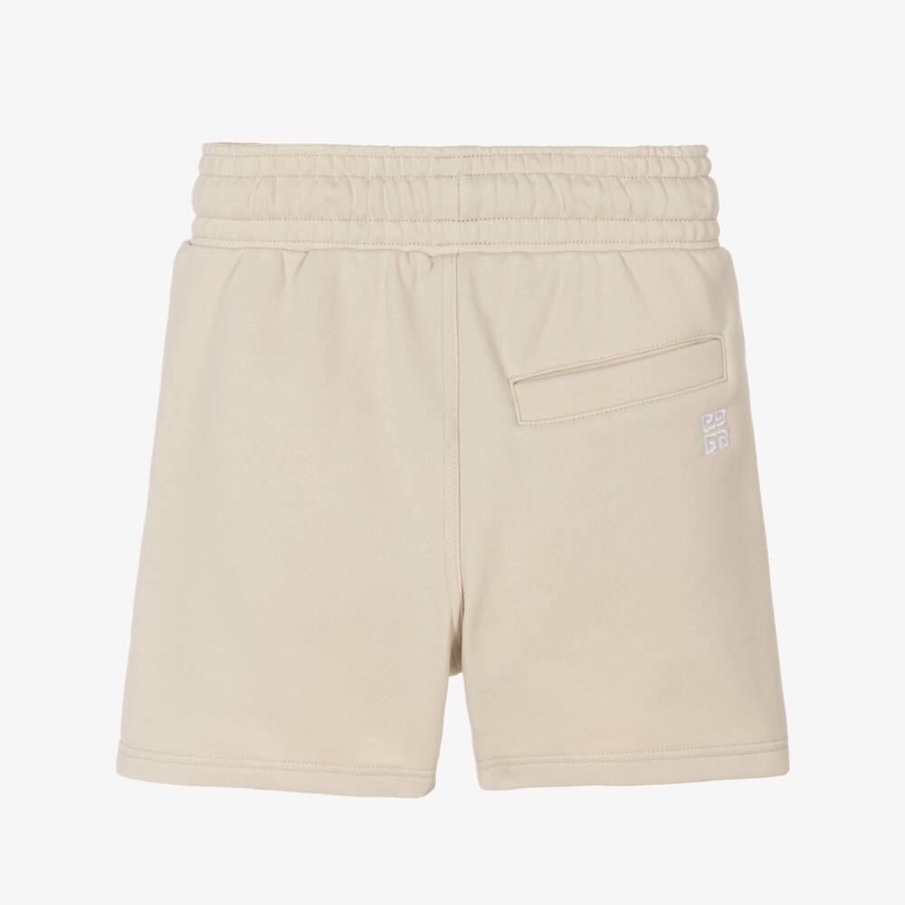 Givenchy-Бежевые вязаные шорты для мальчиков | Childrensalon Outlet