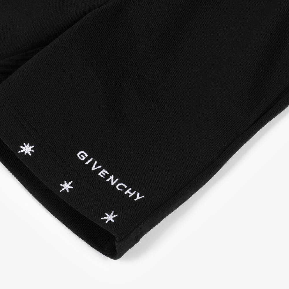 Givenchy-Young Gentlemen's Charcoal Jersey Shorts | Childrensalon Outlet