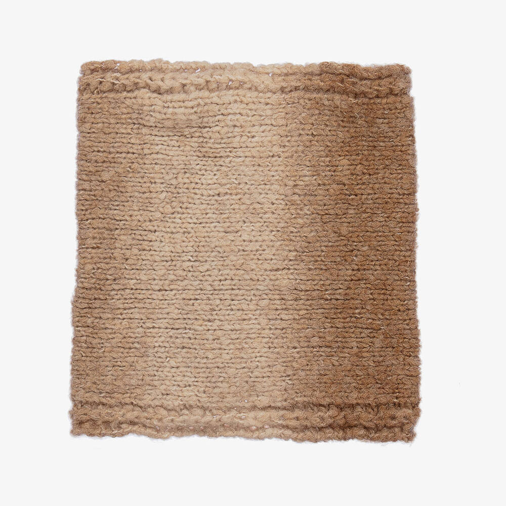 Gorros Navarro-Beige Ombré Wool Hat & Snood Set | Childrensalon Outlet
