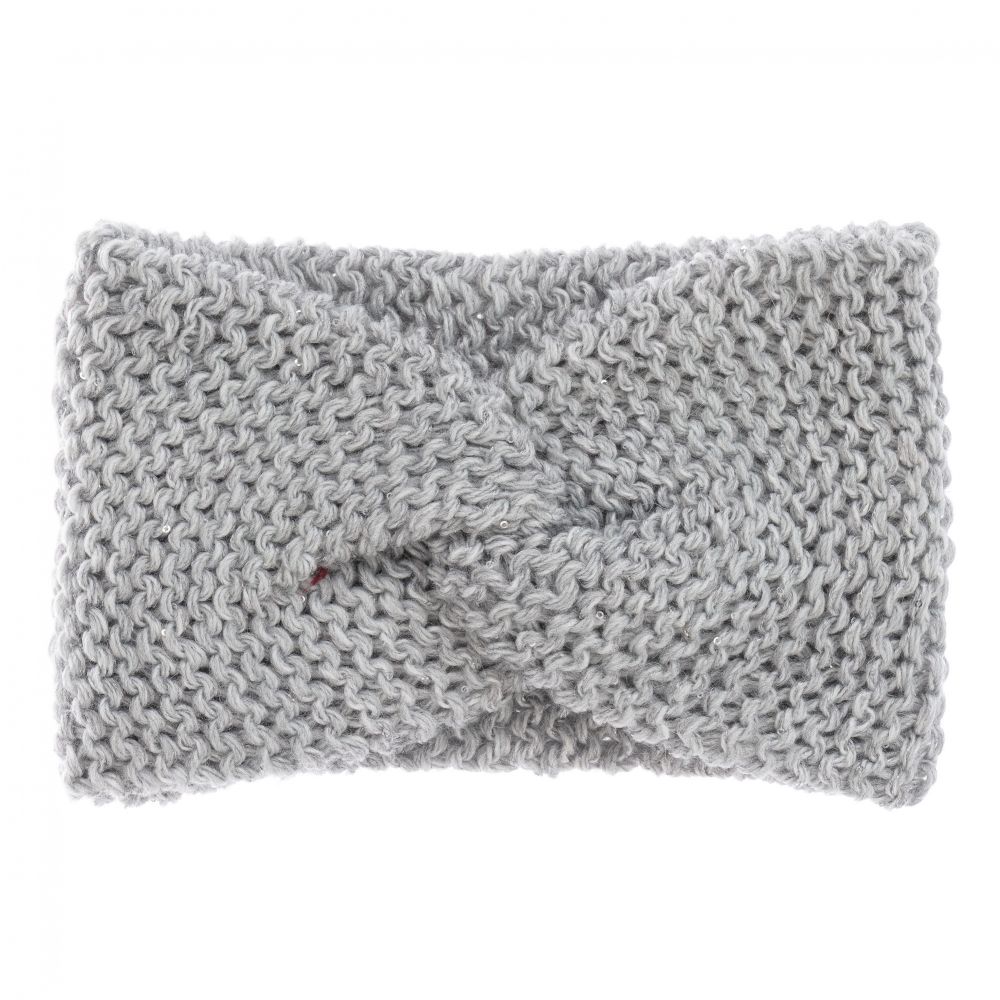 Gorros Navarro - Grey Wool Headband | Childrensalon