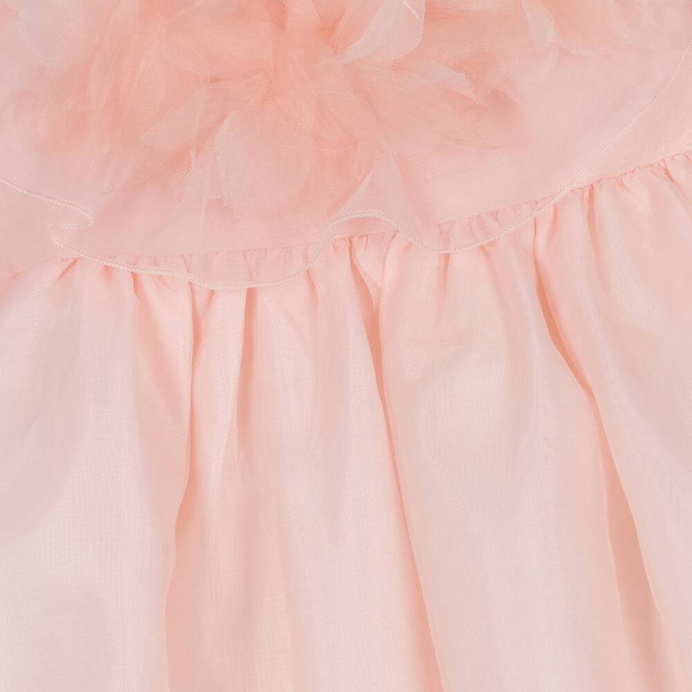 Graci-Baby Girls Pink Organza Dress | Childrensalon Outlet