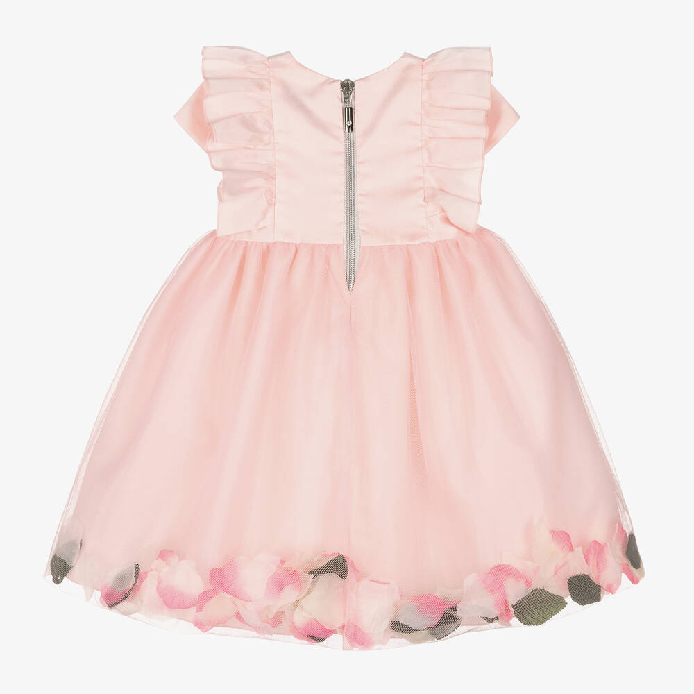Graci-Розовое платье с лепестками | Childrensalon Outlet