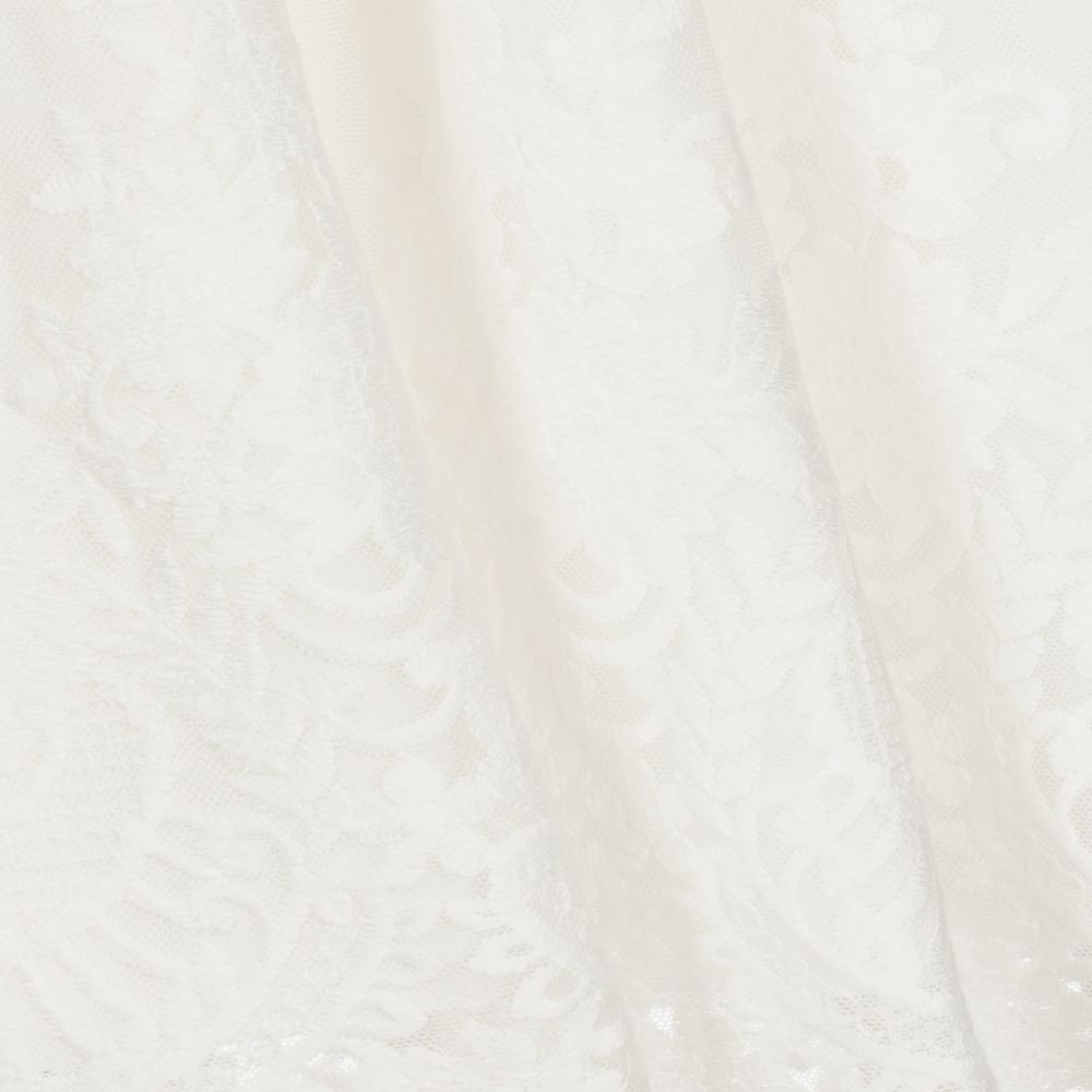 Graci-Бежевое платье из твида и кружева | Childrensalon Outlet