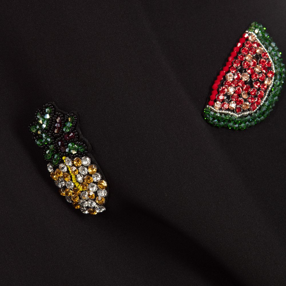 Graci-Black Crêpe Dress | Childrensalon Outlet