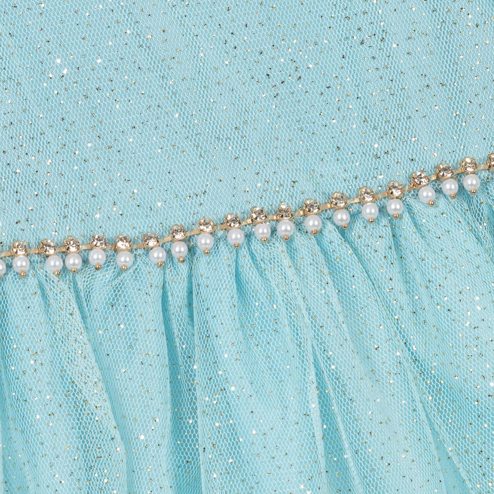 Graci-Голубое платье с крылышками для малышей | Childrensalon Outlet