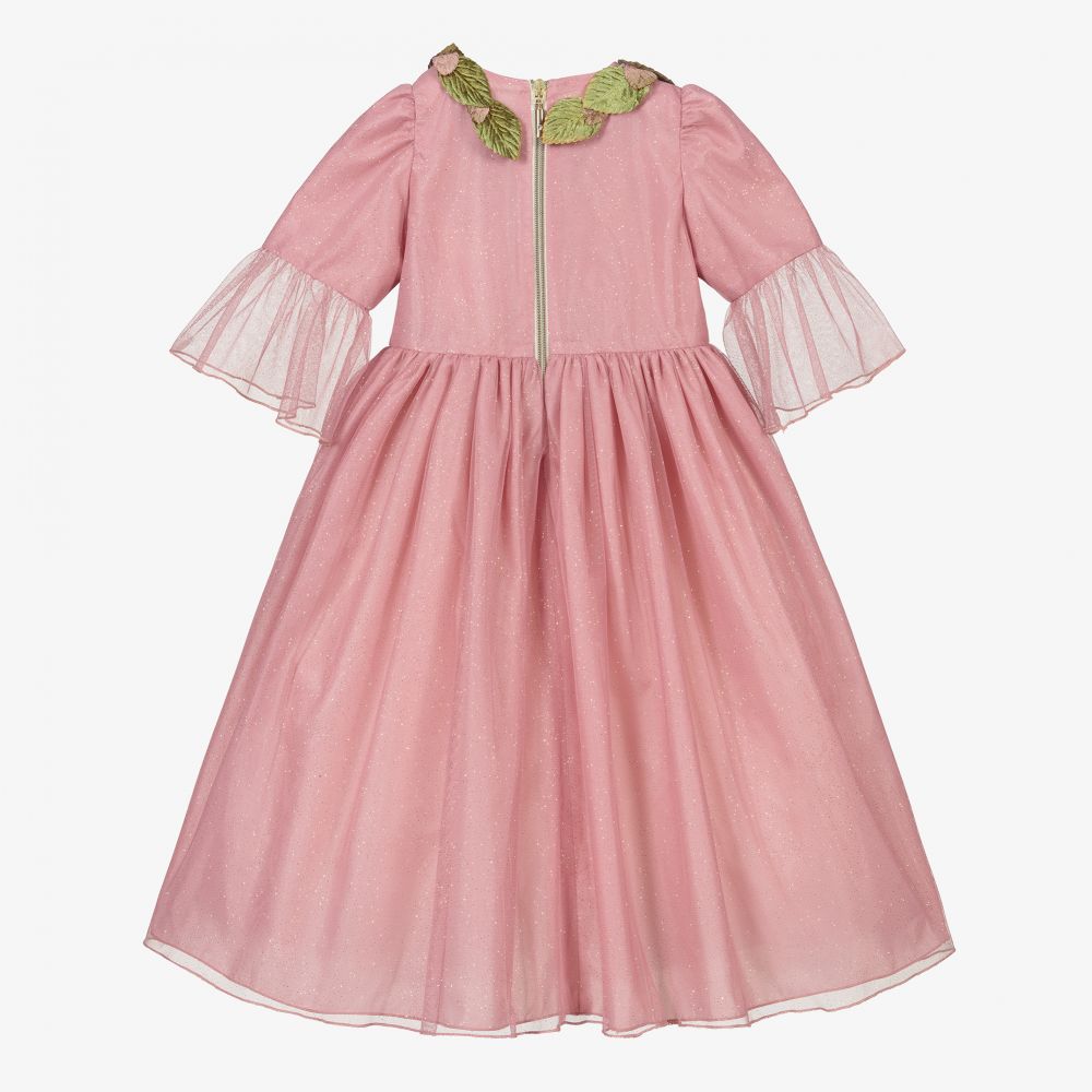 Graci-Dusty Pink Occasion Dress  | Childrensalon Outlet