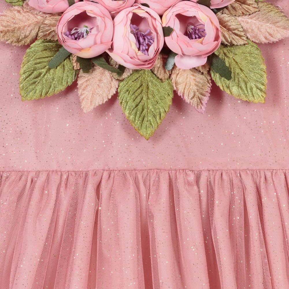 Graci-Dusty Pink Occasion Dress  | Childrensalon Outlet
