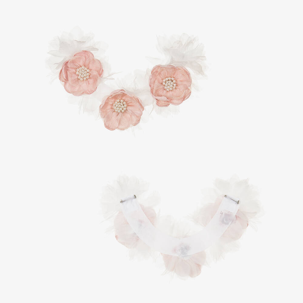 Graci-Girls Delicate Pink Organza Gown | Childrensalon Outlet