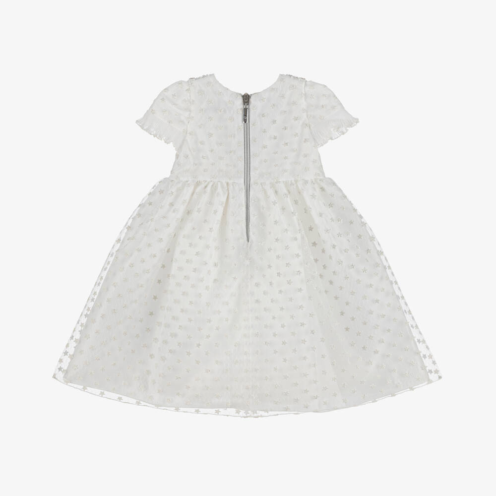 Graci-Girls Glitter Star Embellished Dress | Childrensalon Outlet