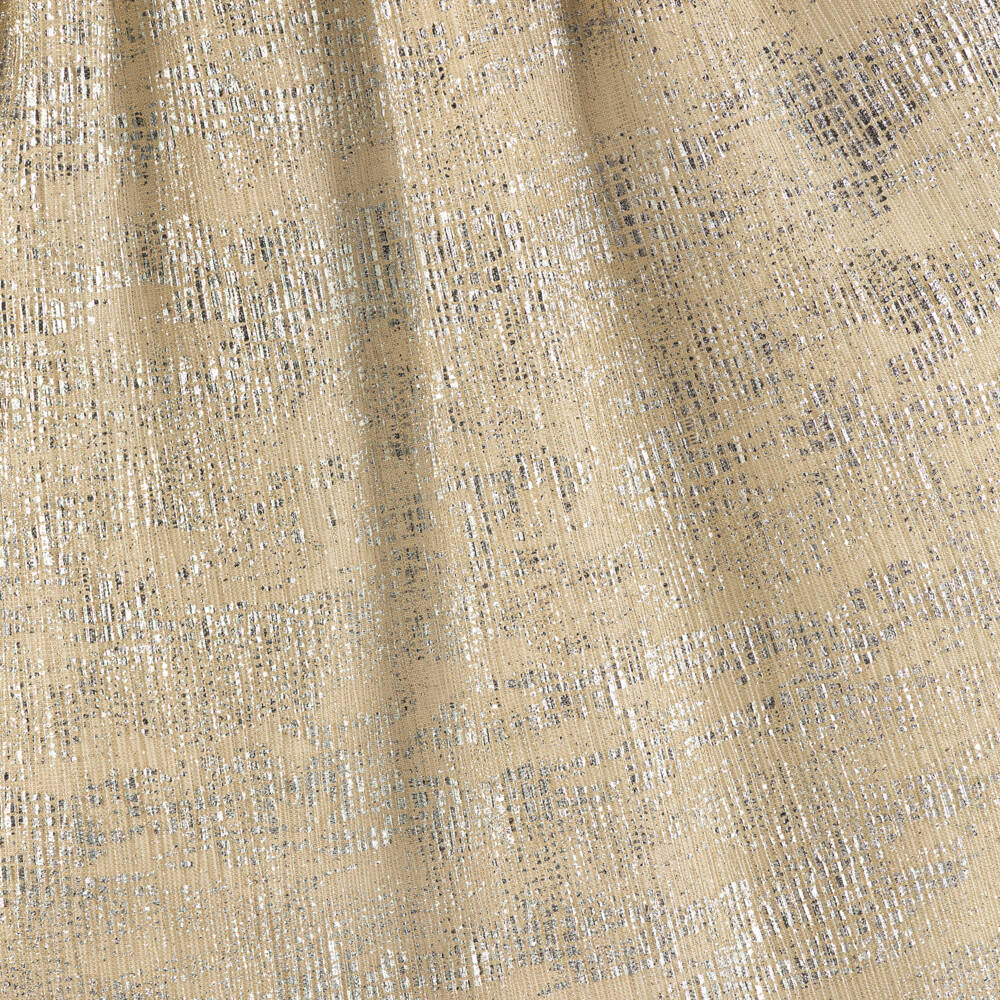 Graci-Girls Glittery Gold & Silver Dress with Beaded Collar | Childrensalon Outlet
