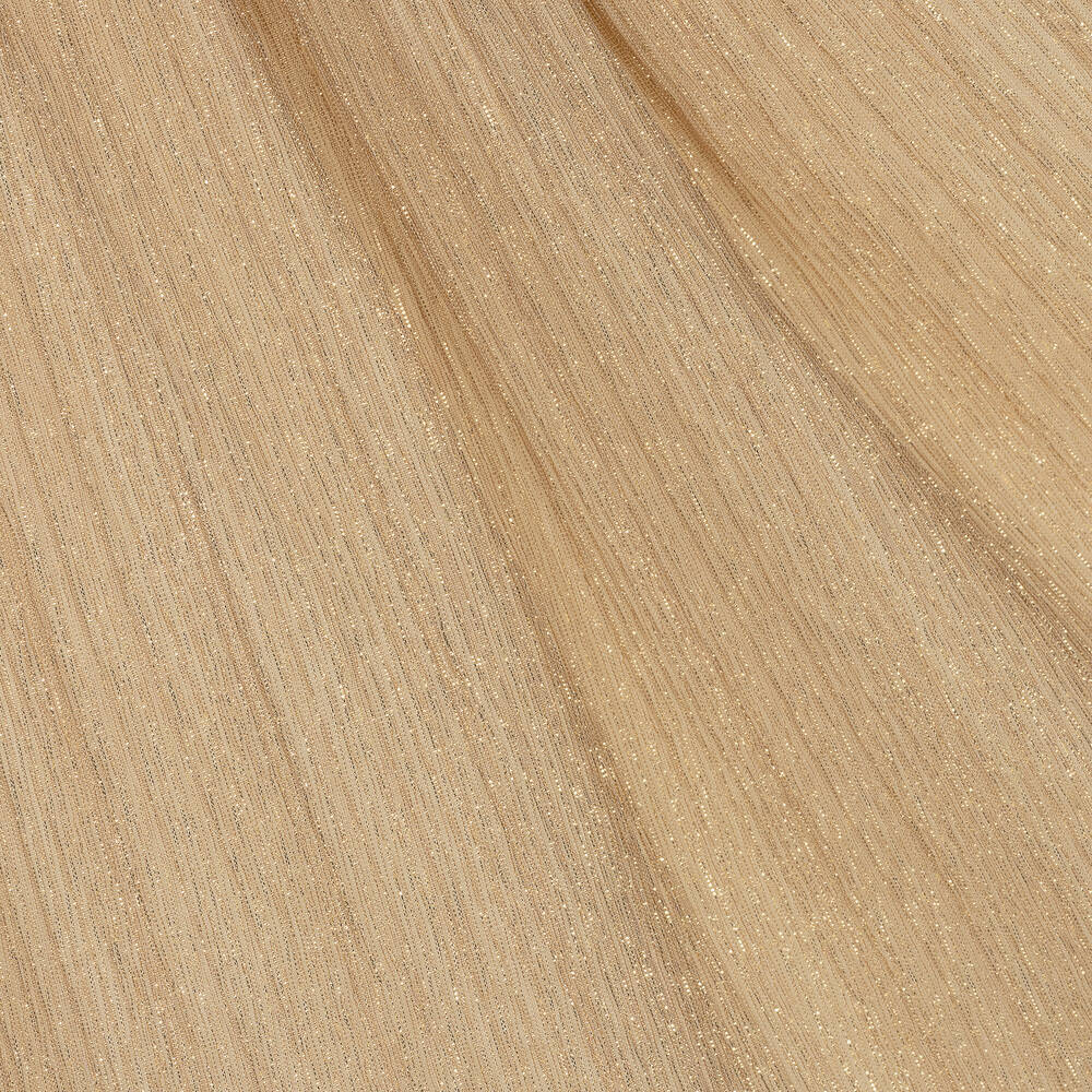 Graci-Girls Gold Shimmer Dress | Childrensalon Outlet