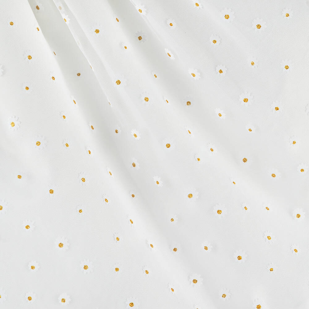 Graci-Girls Ivory Tulle Daisy Dress | Childrensalon Outlet