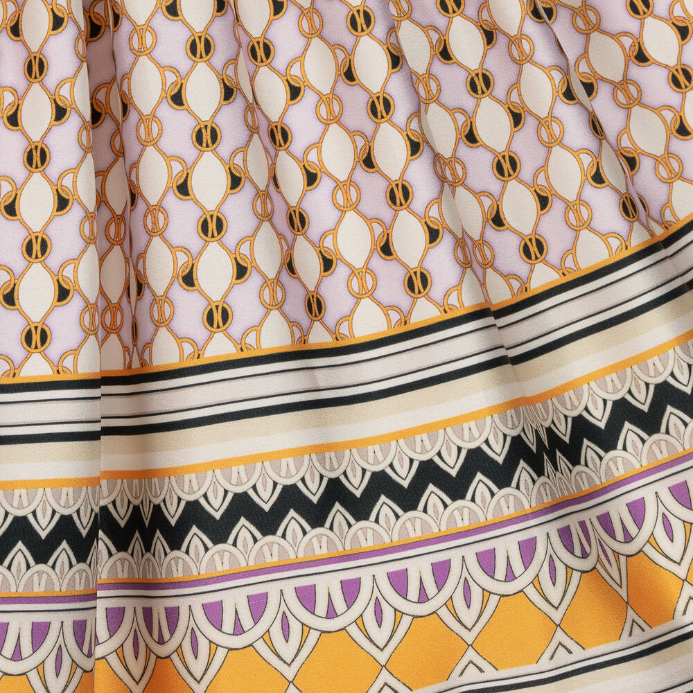 Graci-Girls Lilac Satin Brooch Dress | Childrensalon Outlet