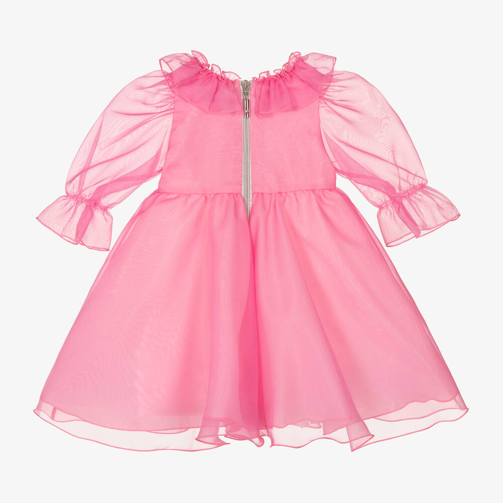 Graci-Розовое шифоновое платье | Childrensalon Outlet