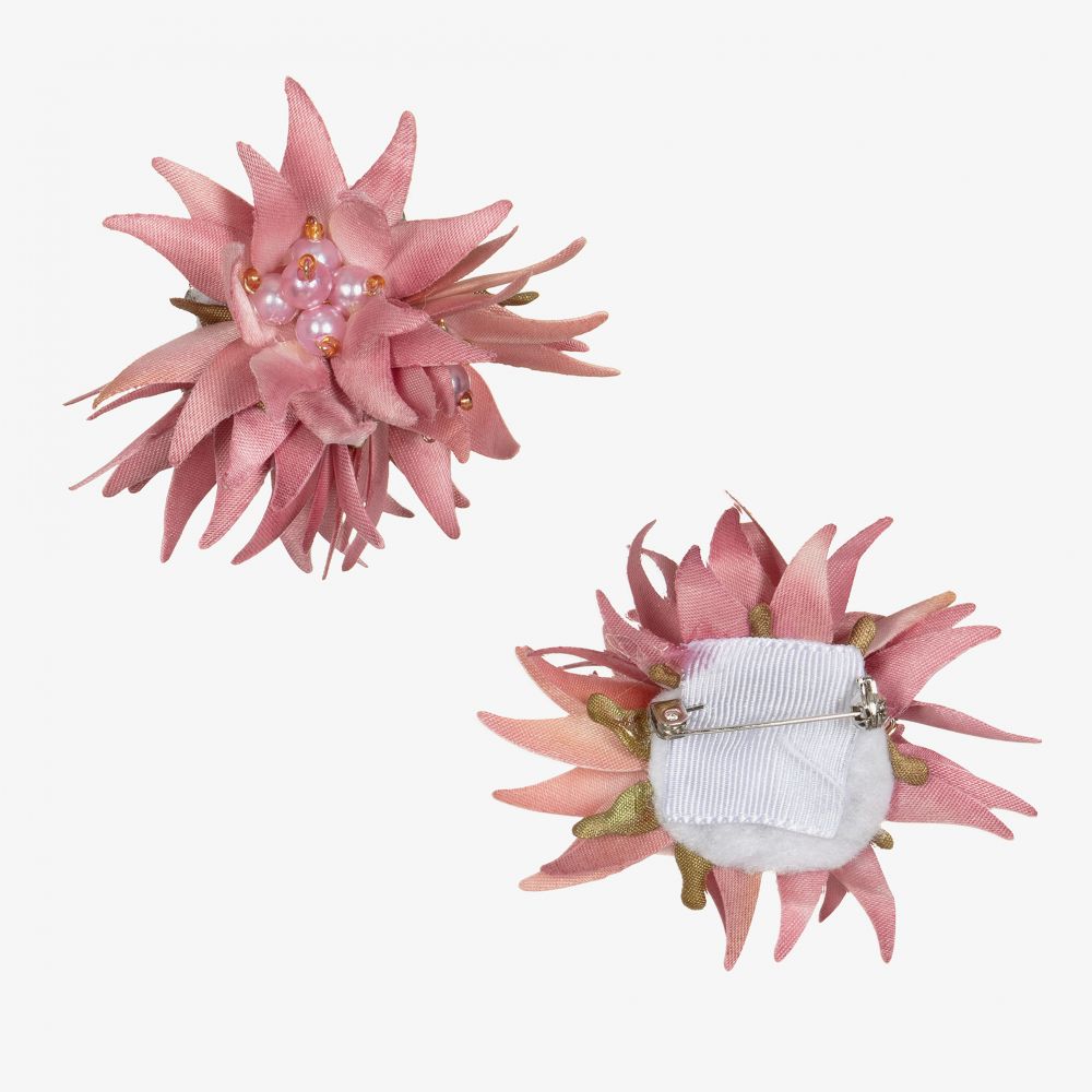 Graci-Розовое платье из органзы для девочек | Childrensalon Outlet