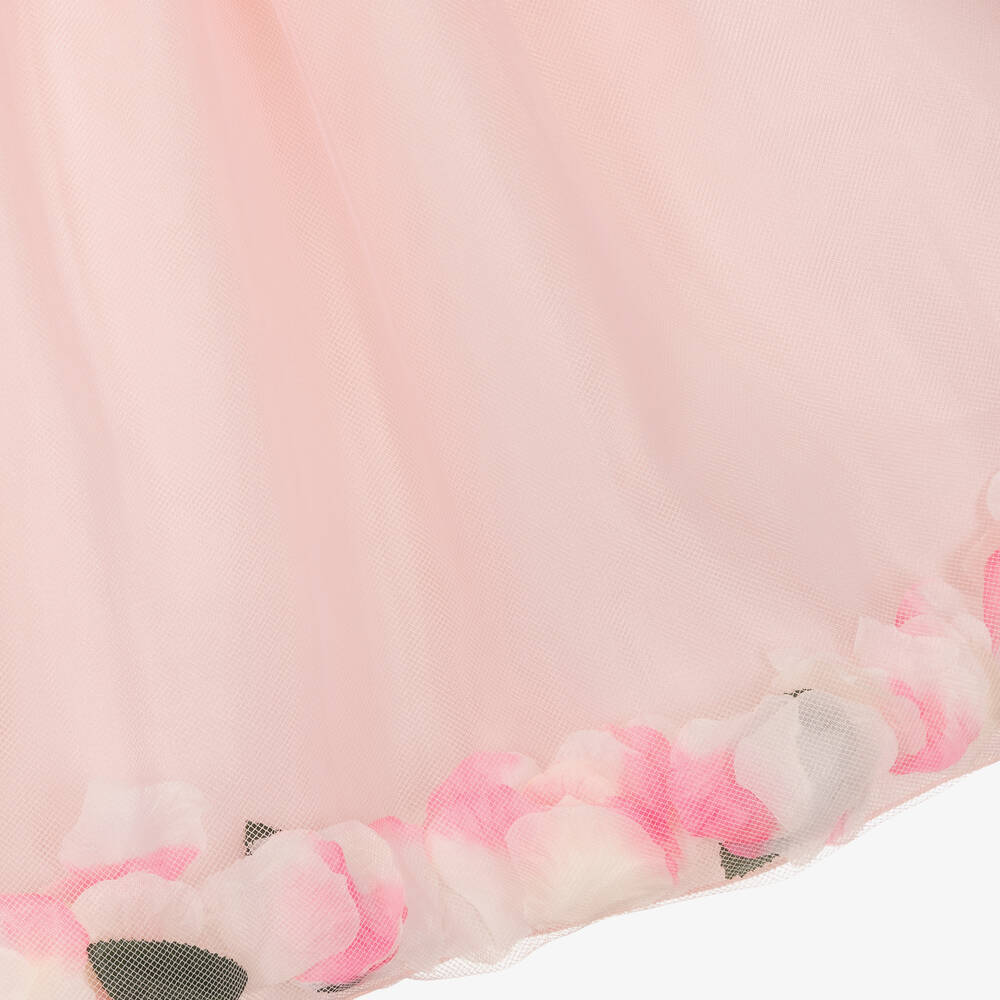 Graci-Розовое платье с лепестками | Childrensalon Outlet