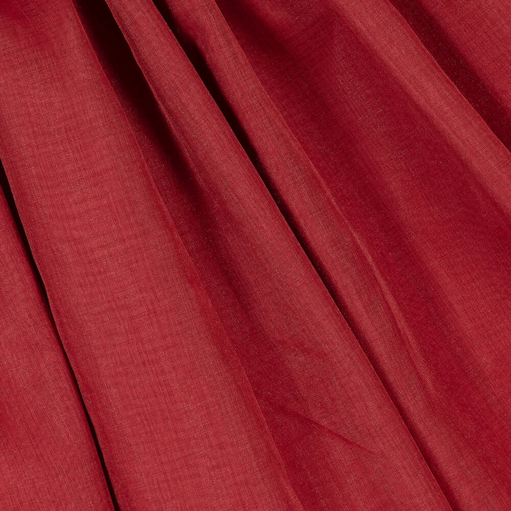 Graci-Красное платье из органзы с цветами | Childrensalon Outlet