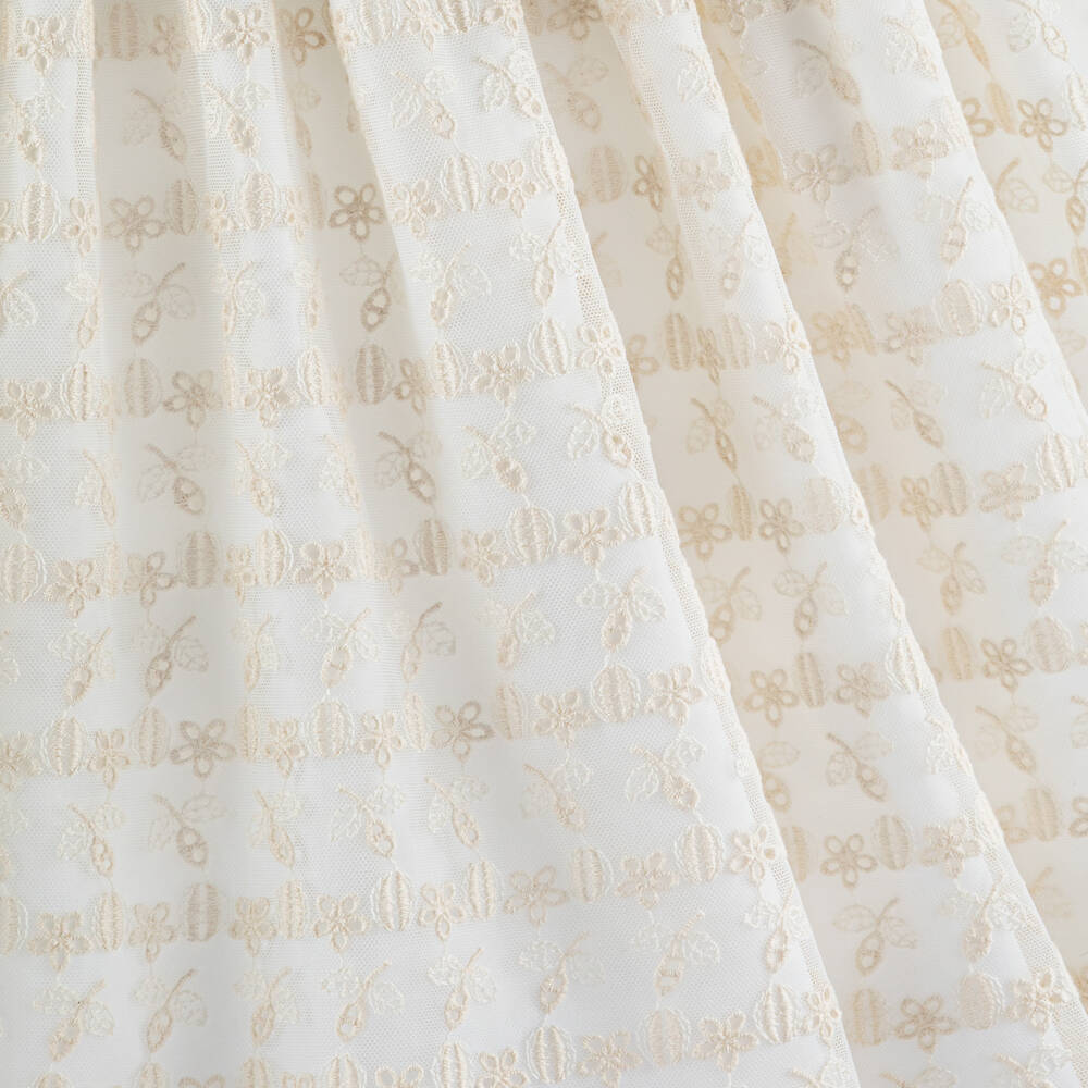 Graci-Girls White & Ivory Tulle Dress | Childrensalon Outlet