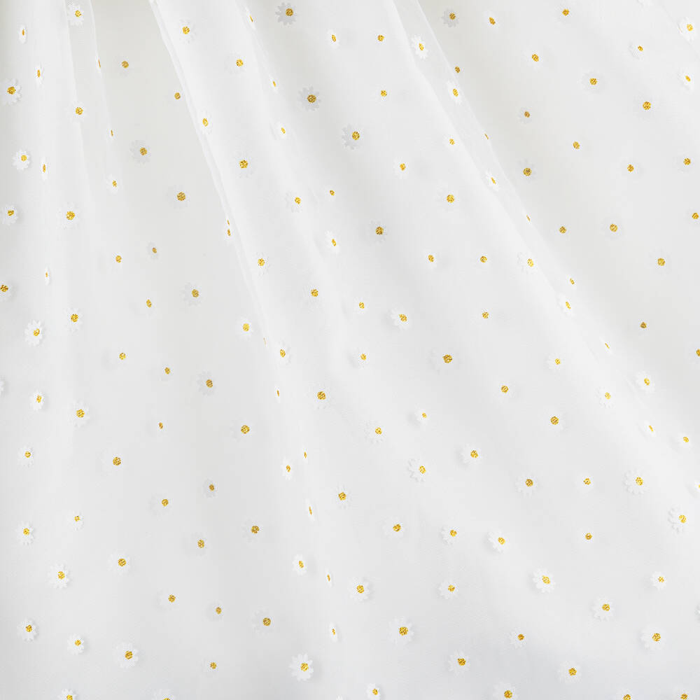 Graci-Girls White Tulle Daisy Dress | Childrensalon Outlet