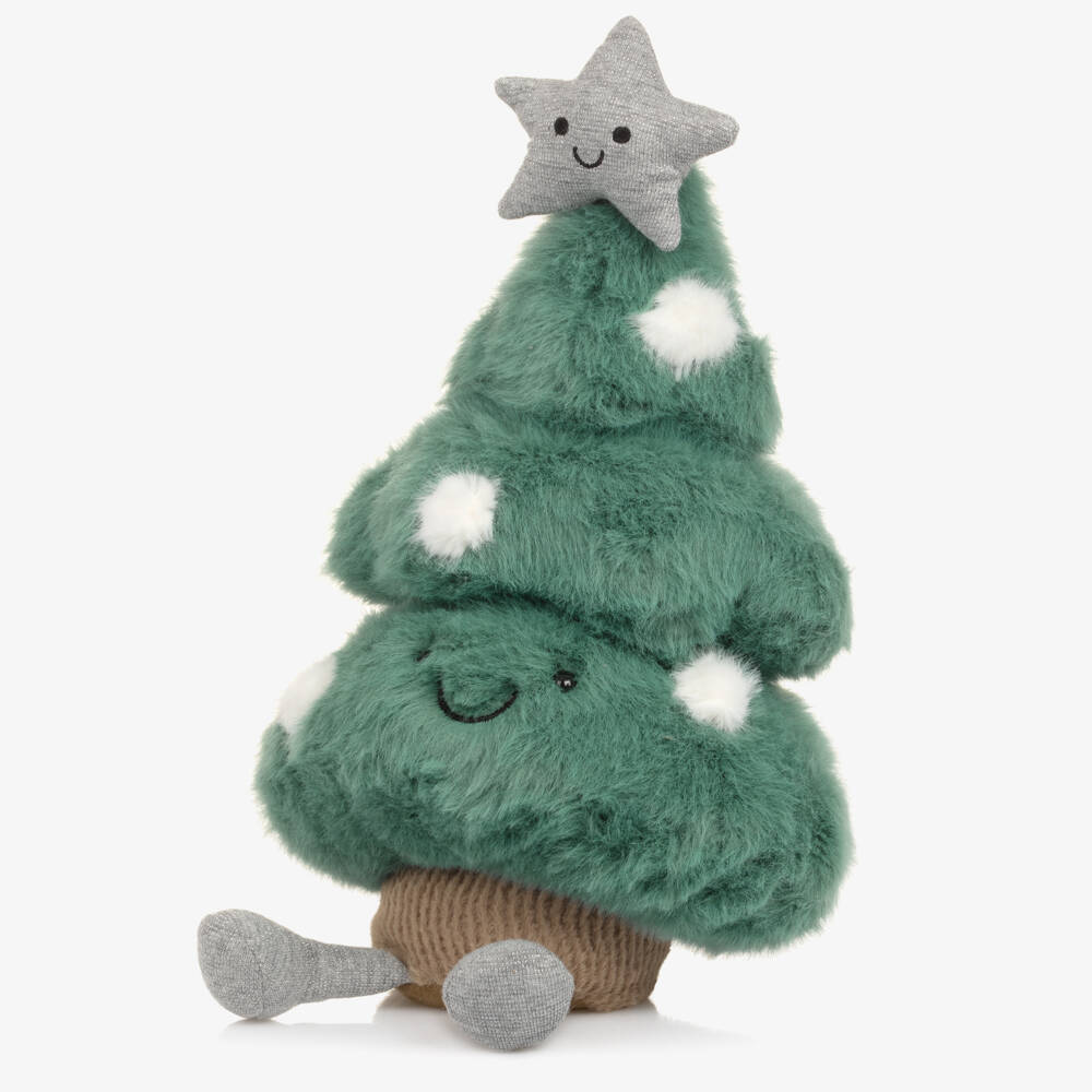 Jellycat-Green Amusables Christmas Tree Soft Toy (27cm) | Childrensalon Outlet