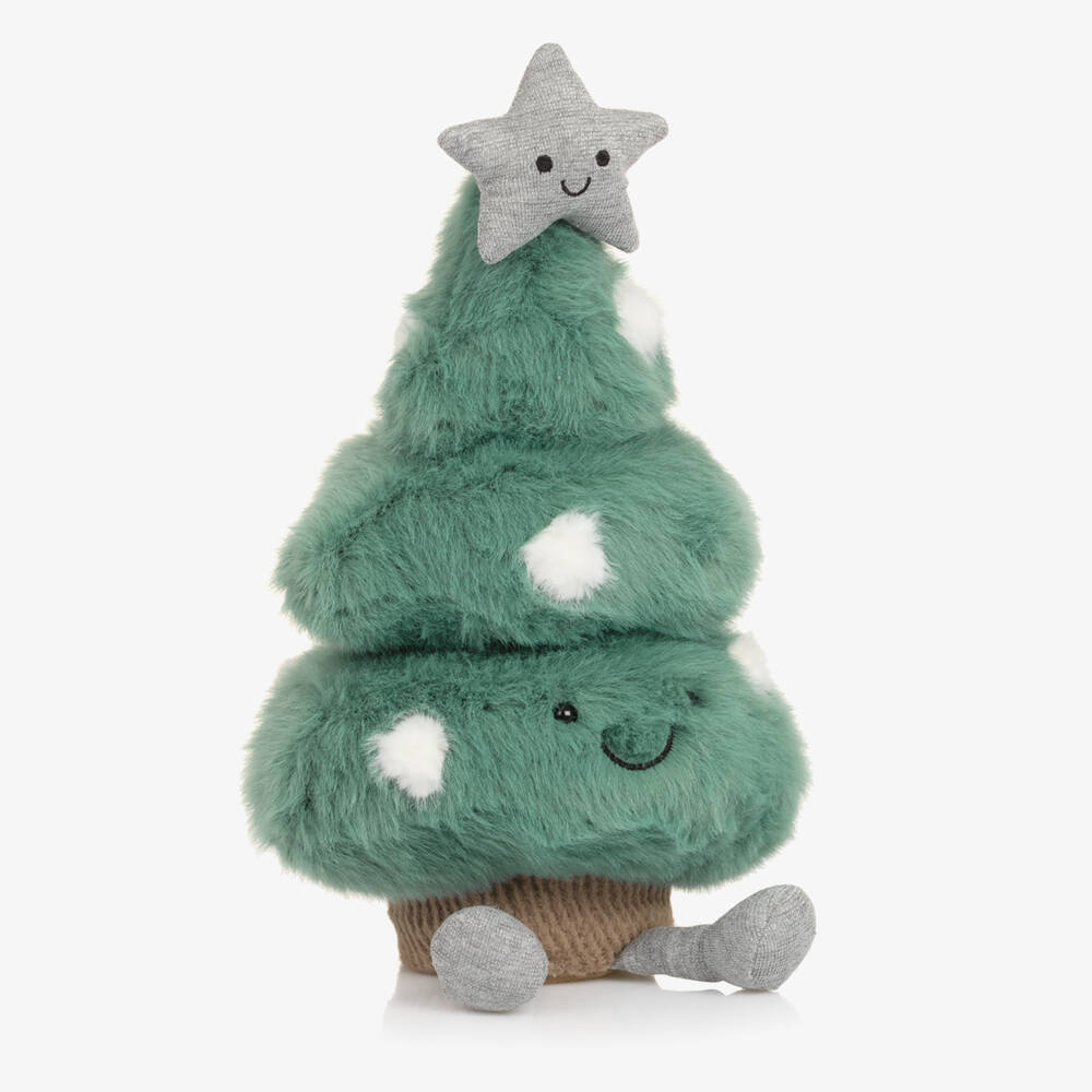Jellycat-Green Amusables Christmas Tree Soft Toy (27cm) | Childrensalon Outlet