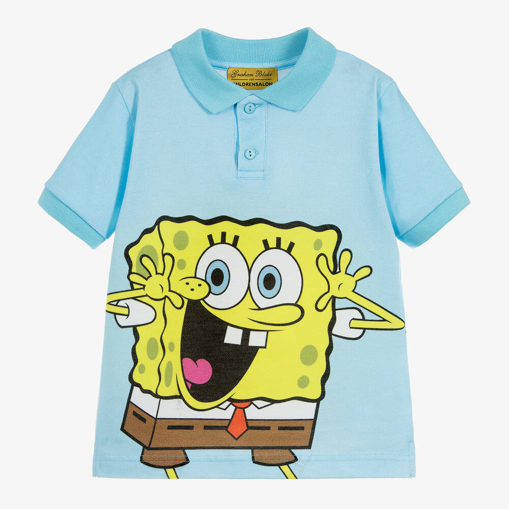 Gresham Blake for Childrensalon - Boys Cotton SPONGEBOB Polo | Childrensalon