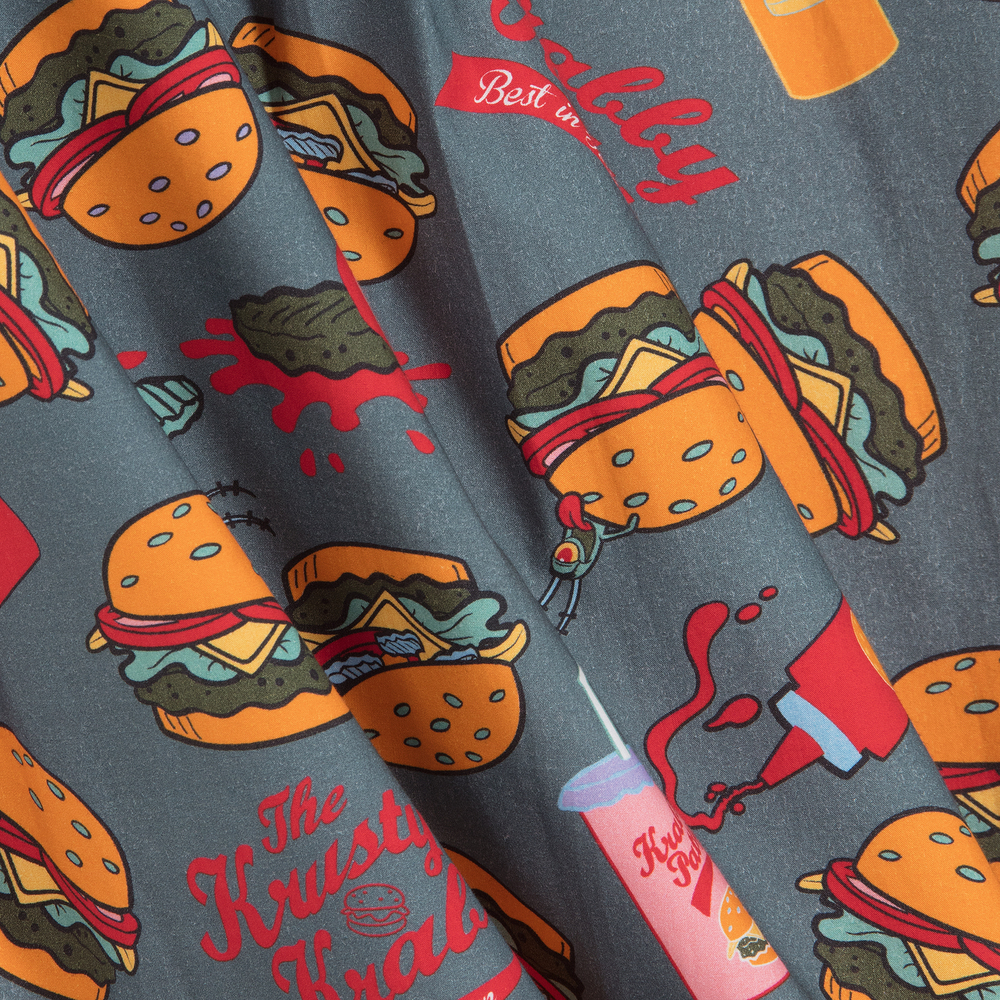 Gresham Blake for Childrensalon-Boys SPONGEBOB Cotton Shirt | Childrensalon Outlet