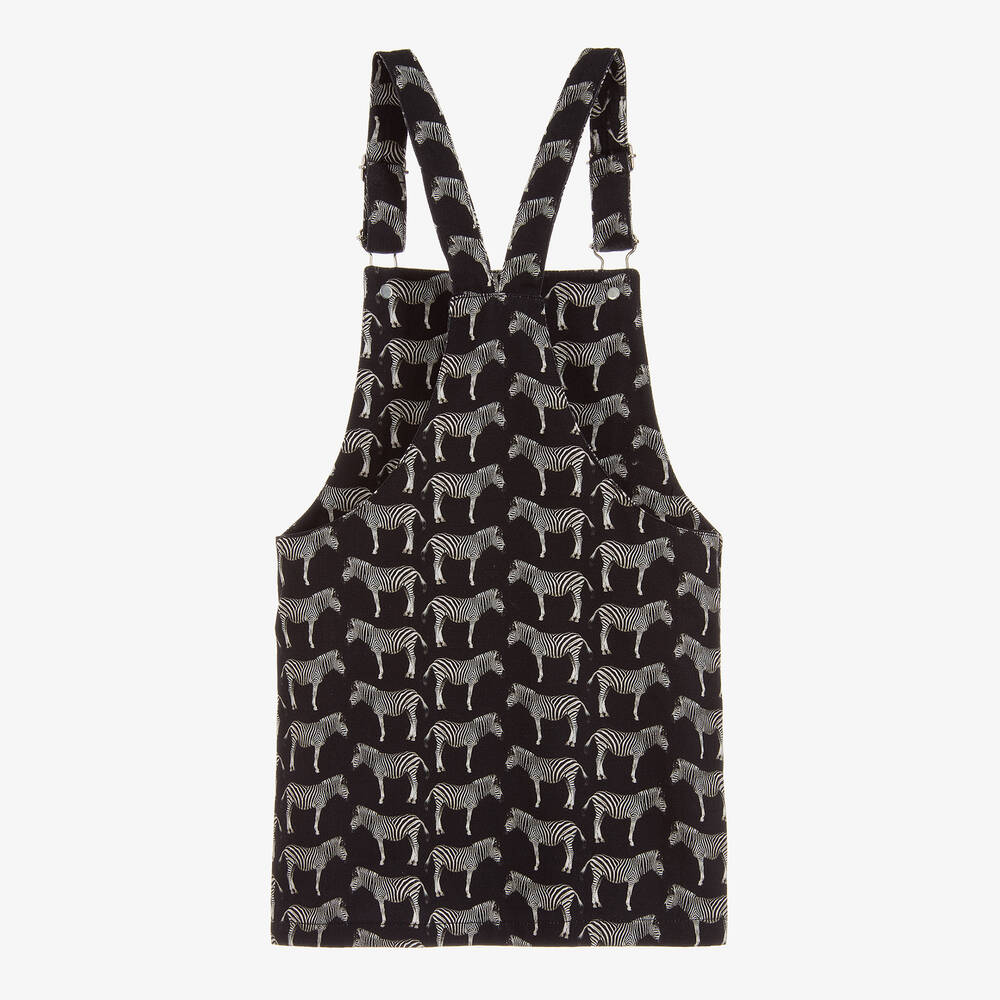 Gresham Blake for Childrensalon-Girls Cotton Zebra Dress | Childrensalon Outlet