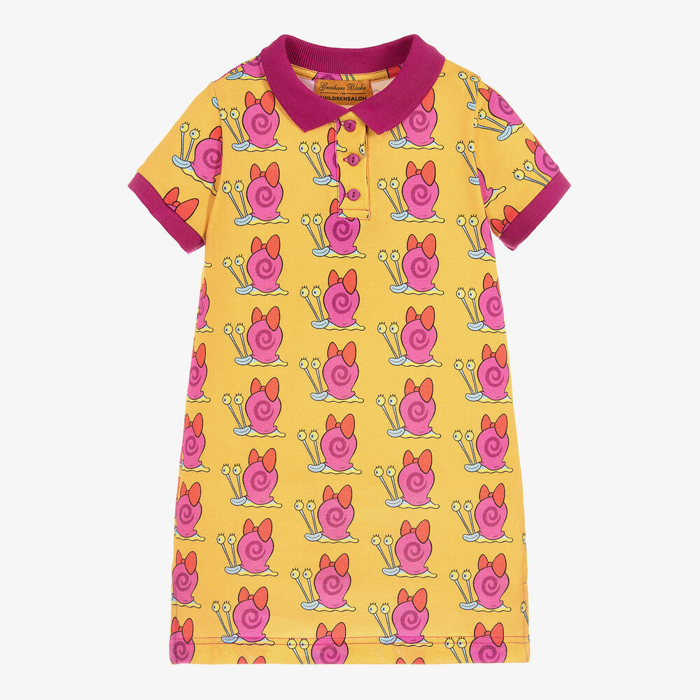 Gresham Blake for Childrensalon - Girls SPONGEBOB Cotton Dress   | Childrensalon