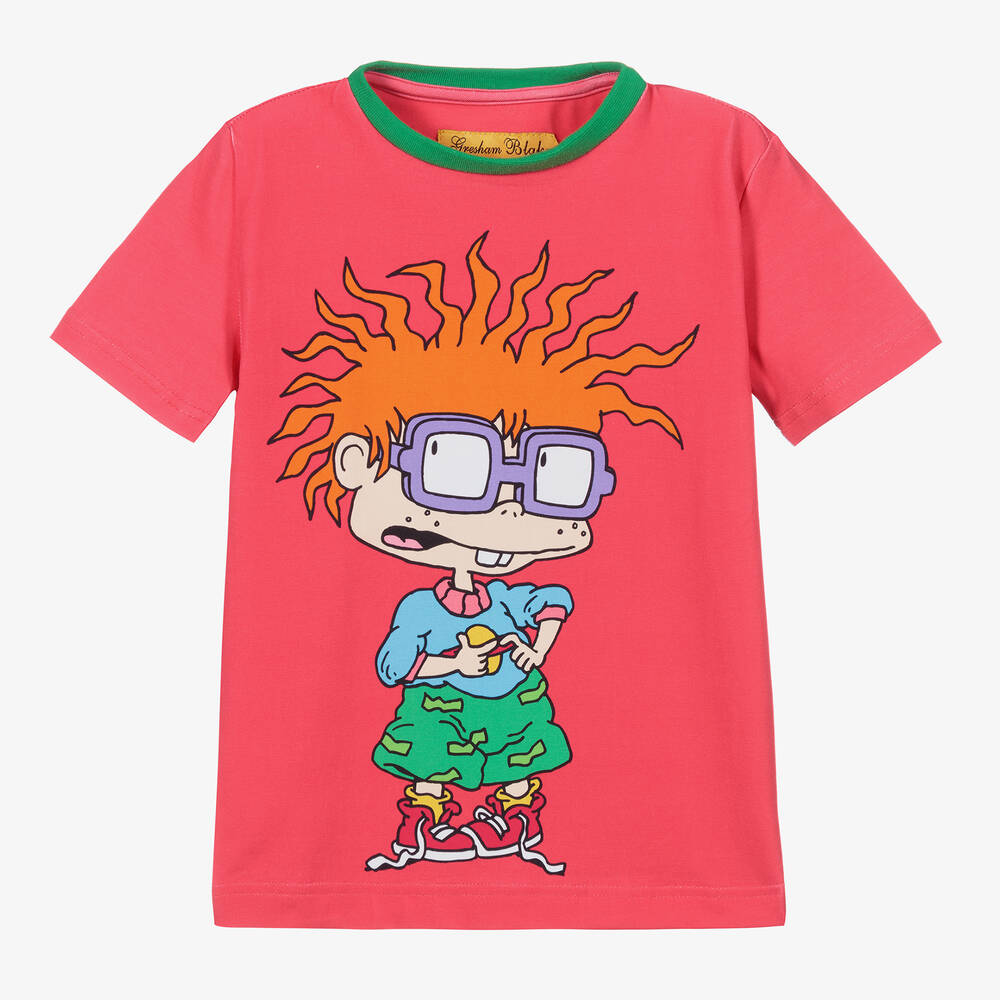 Gresham Blake for Childrensalon - Rotes Chuckie T-Shirt aus Baumwolle | Childrensalon
