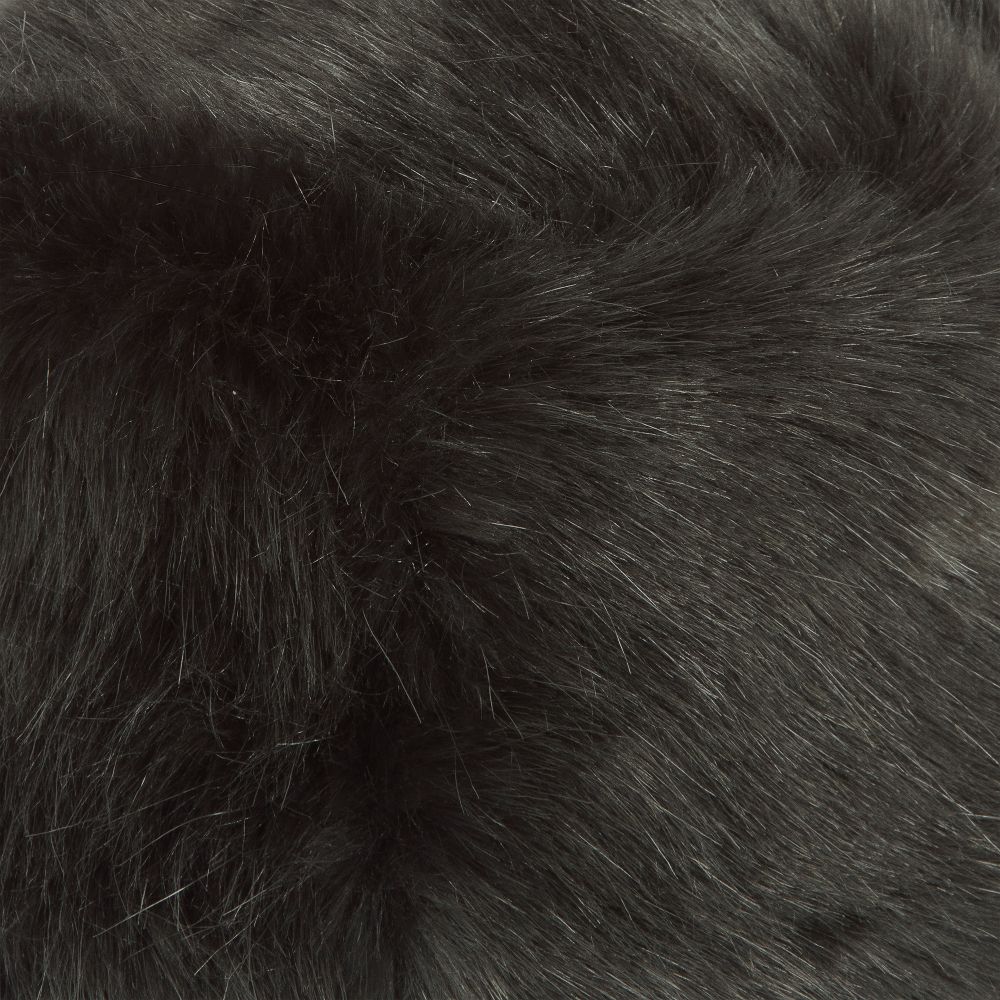 Grevi-Серая шапка из искусственного меха с помпоном | Childrensalon Outlet