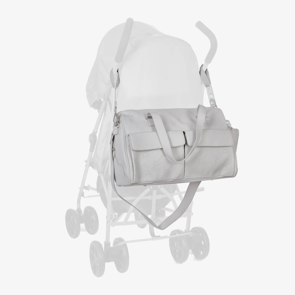 Mayoral Newborn-Grey Baby Changing Bag (44cm) | Childrensalon Outlet