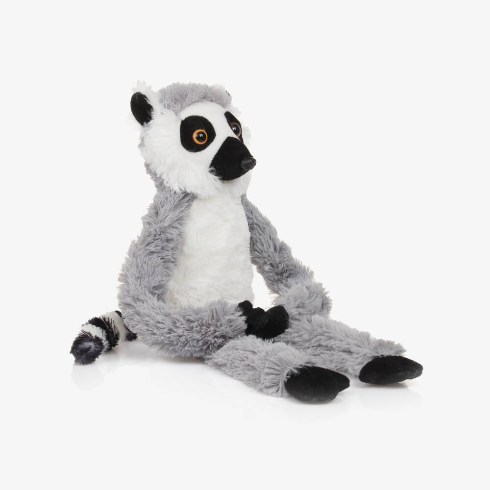 Aurora-Grey Hanging Lemur Toy (48cm) | Childrensalon Outlet