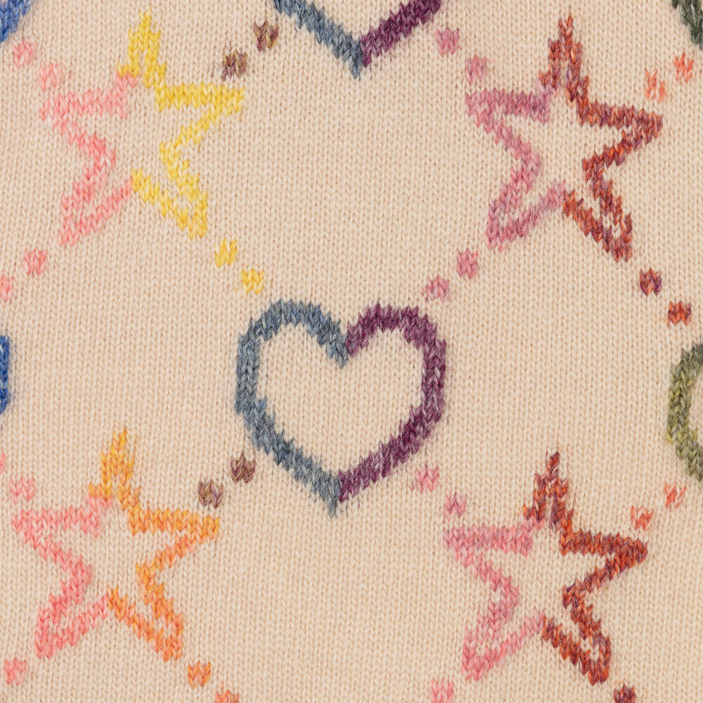 Gucci-Baby Girls Wool GG Romper | Childrensalon Outlet