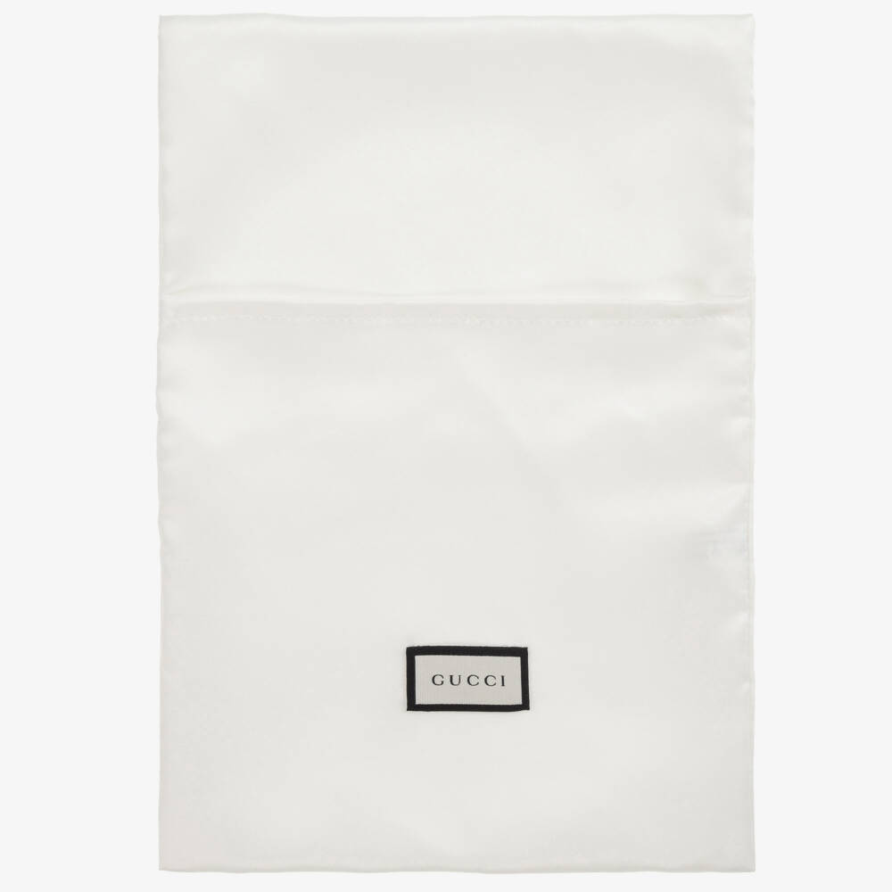 Gucci-Black Logo Sliders With Vintage Logo | Childrensalon Outlet