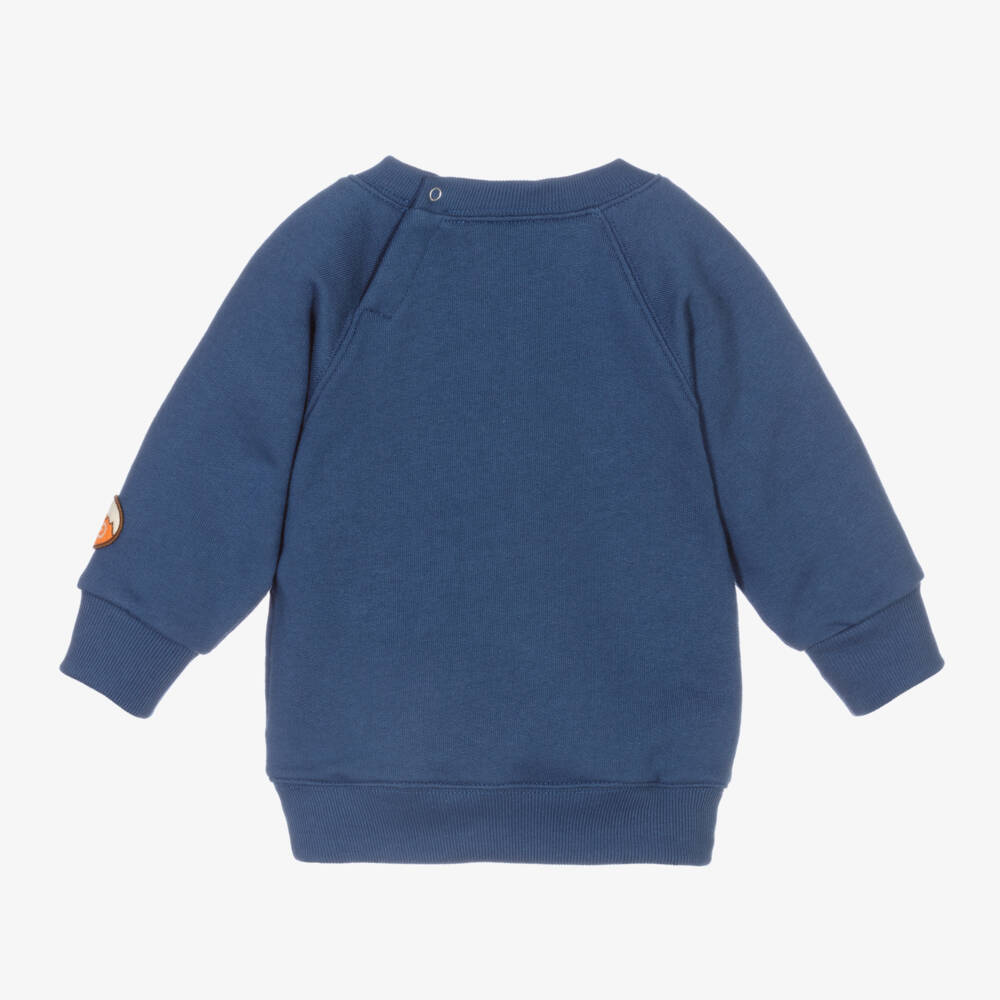 Gucci-Свитшот для малышей синий с мишкой | Childrensalon Outlet