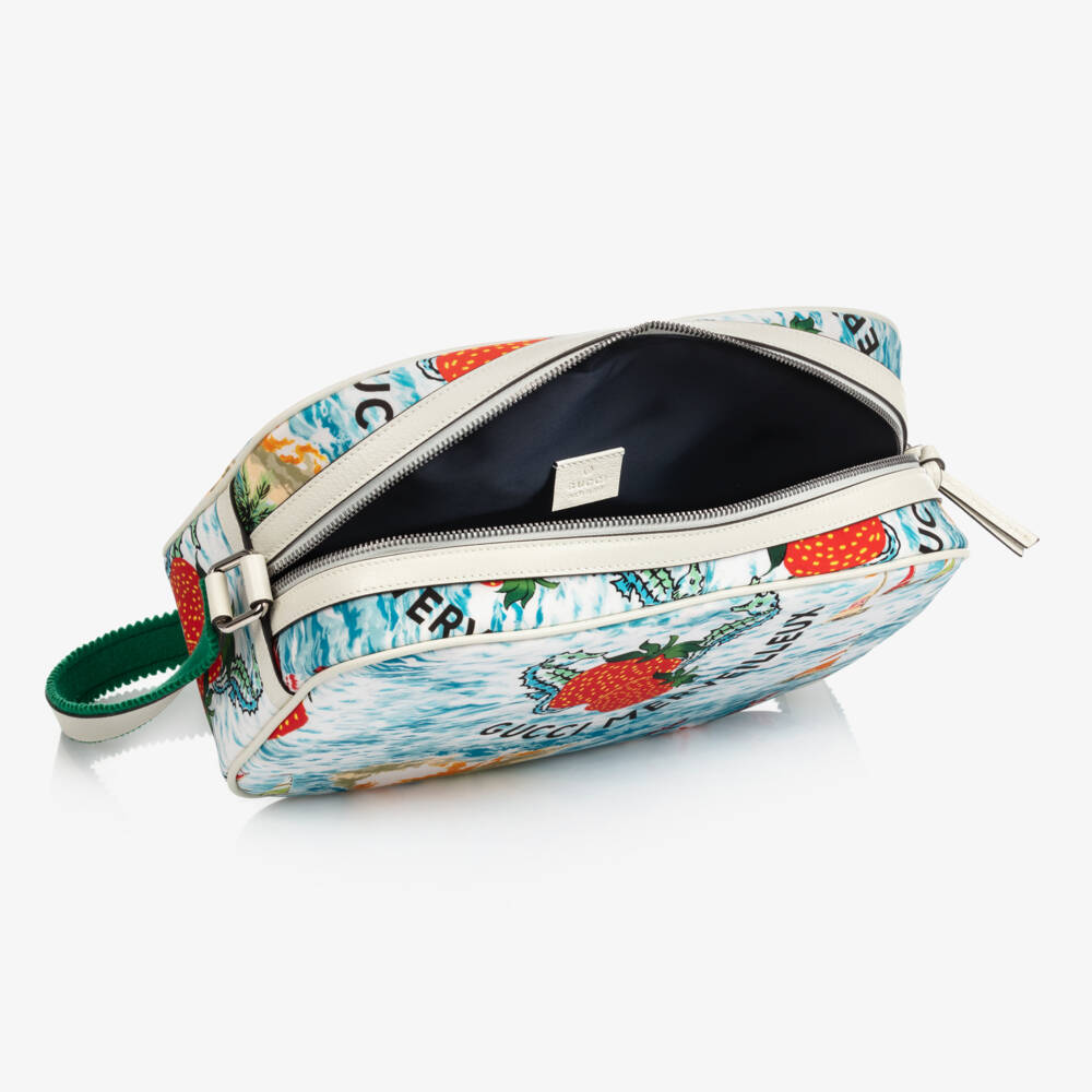 Gucci-Blue Tropical Island Messenger Bag | Childrensalon Outlet