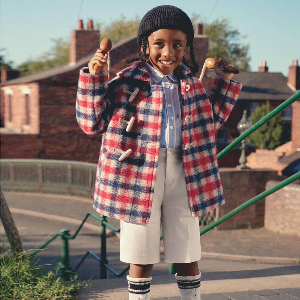 Gucci-Boys Cream Gabardine Bermudas | Childrensalon Outlet