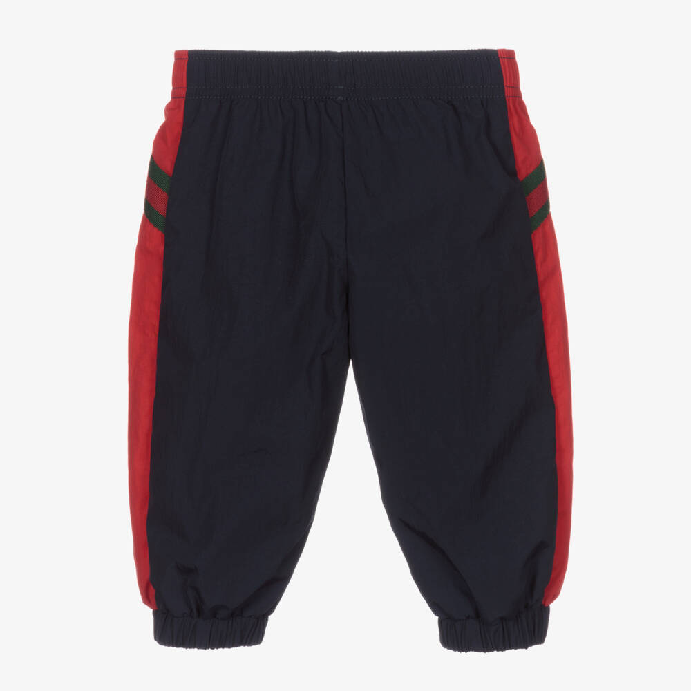 Gucci-Boys Navy Jogging Trousers | Childrensalon Outlet