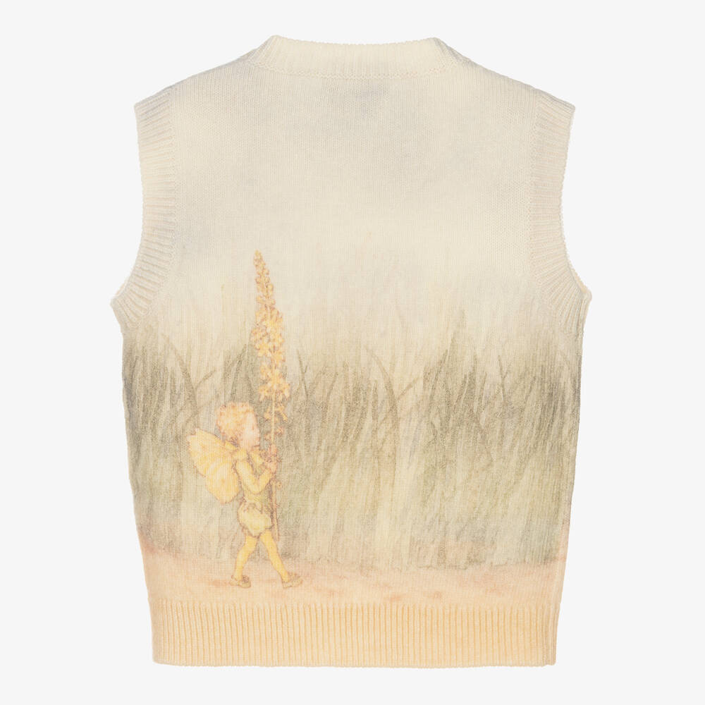 Gucci-Flower Fairy Wool Slip-Over | Childrensalon Outlet