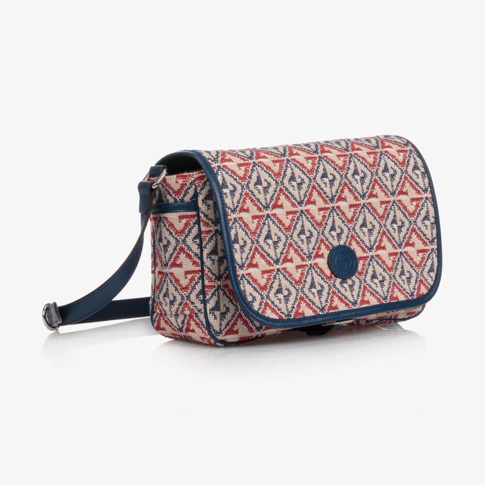Gucci-Girls Blue Shoulder Bag (30cm) | Childrensalon Outlet