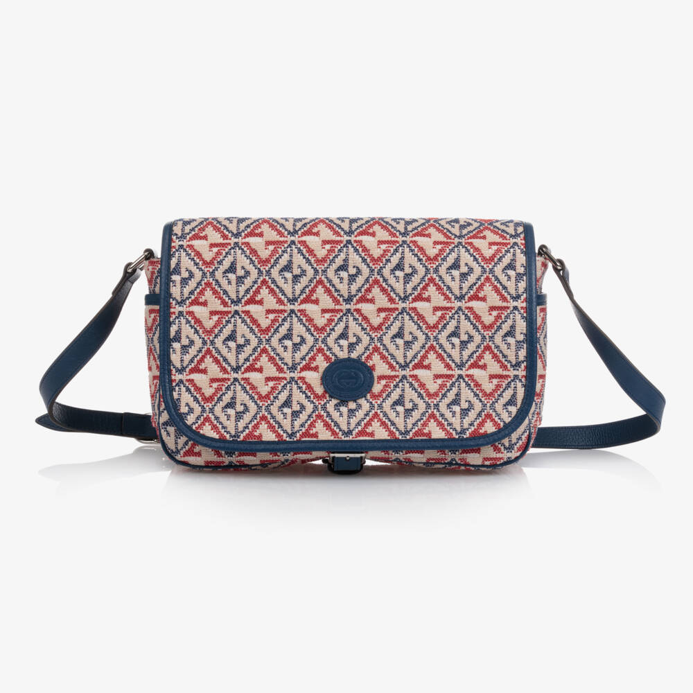 Gucci-Girls Blue Shoulder Bag (30cm) | Childrensalon Outlet