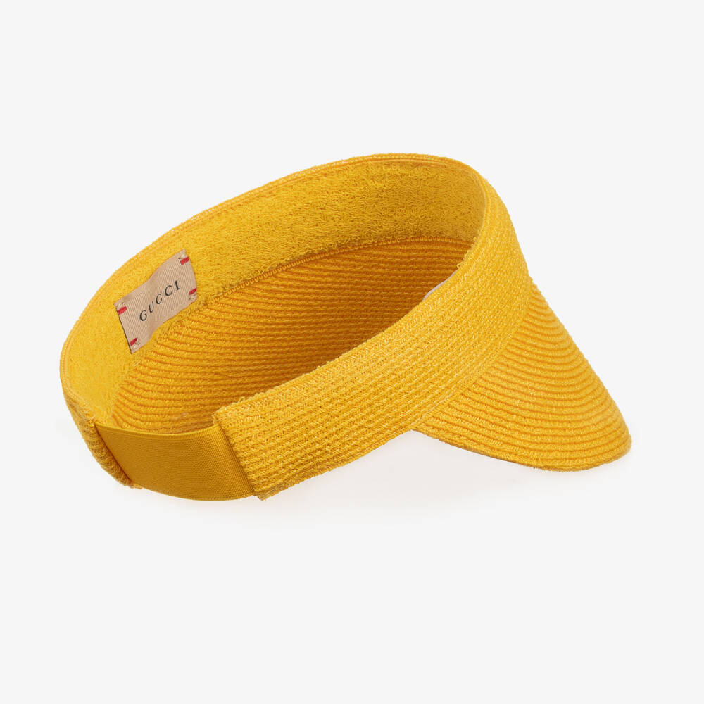 Gucci-Girls Floral Straw Sun Hat | Childrensalon Outlet