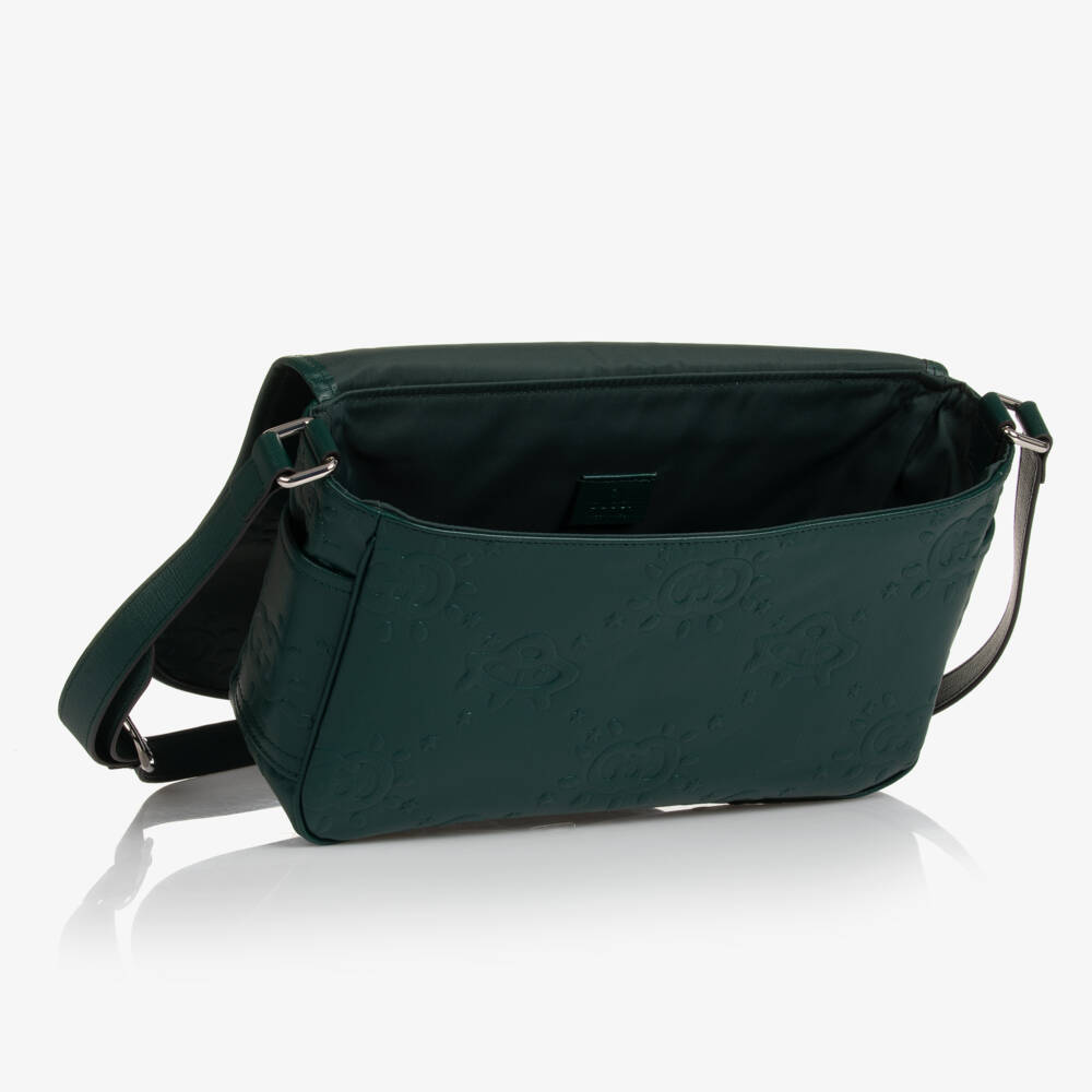 Gucci-Girls Green Messenger Bag (28cm) | Childrensalon Outlet