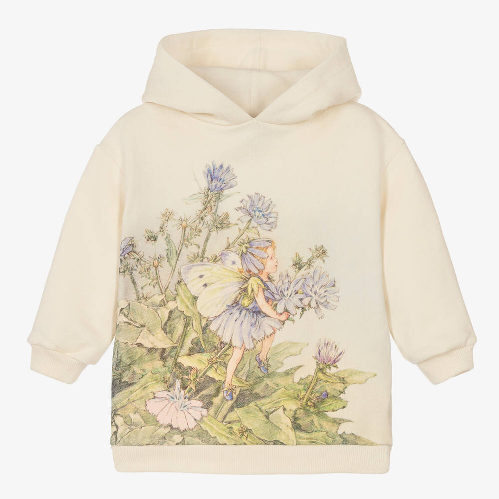 Gucci-Girls Ivory Fairy Hoodie | Childrensalon Outlet