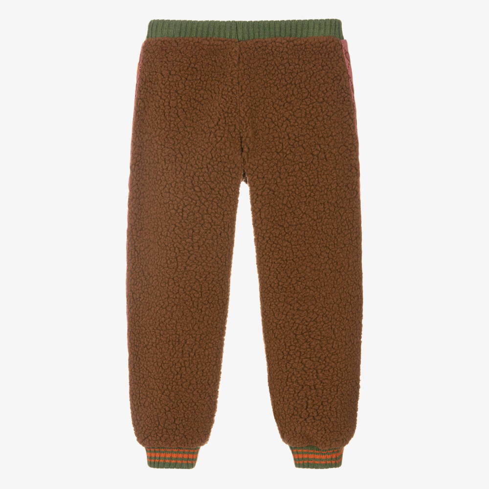 Gucci-Girls Sherpa Trousers with Stripes | Childrensalon Outlet