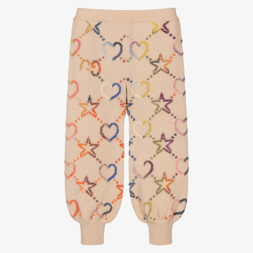 Gucci-Бежевые шерстяные джоггеры для девочек | Childrensalon Outlet
