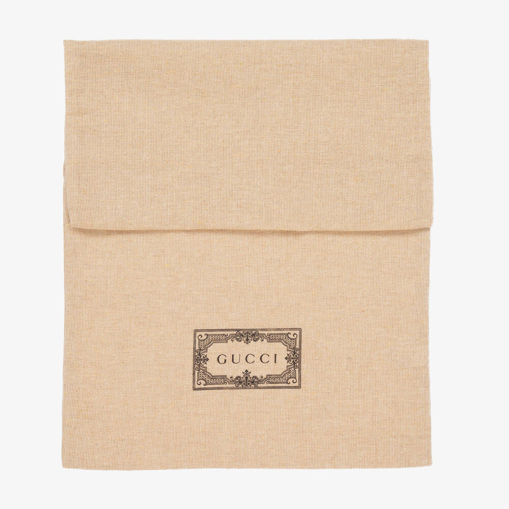 Gucci-Navy Blue GG Pre-Walker Shoes | Childrensalon Outlet