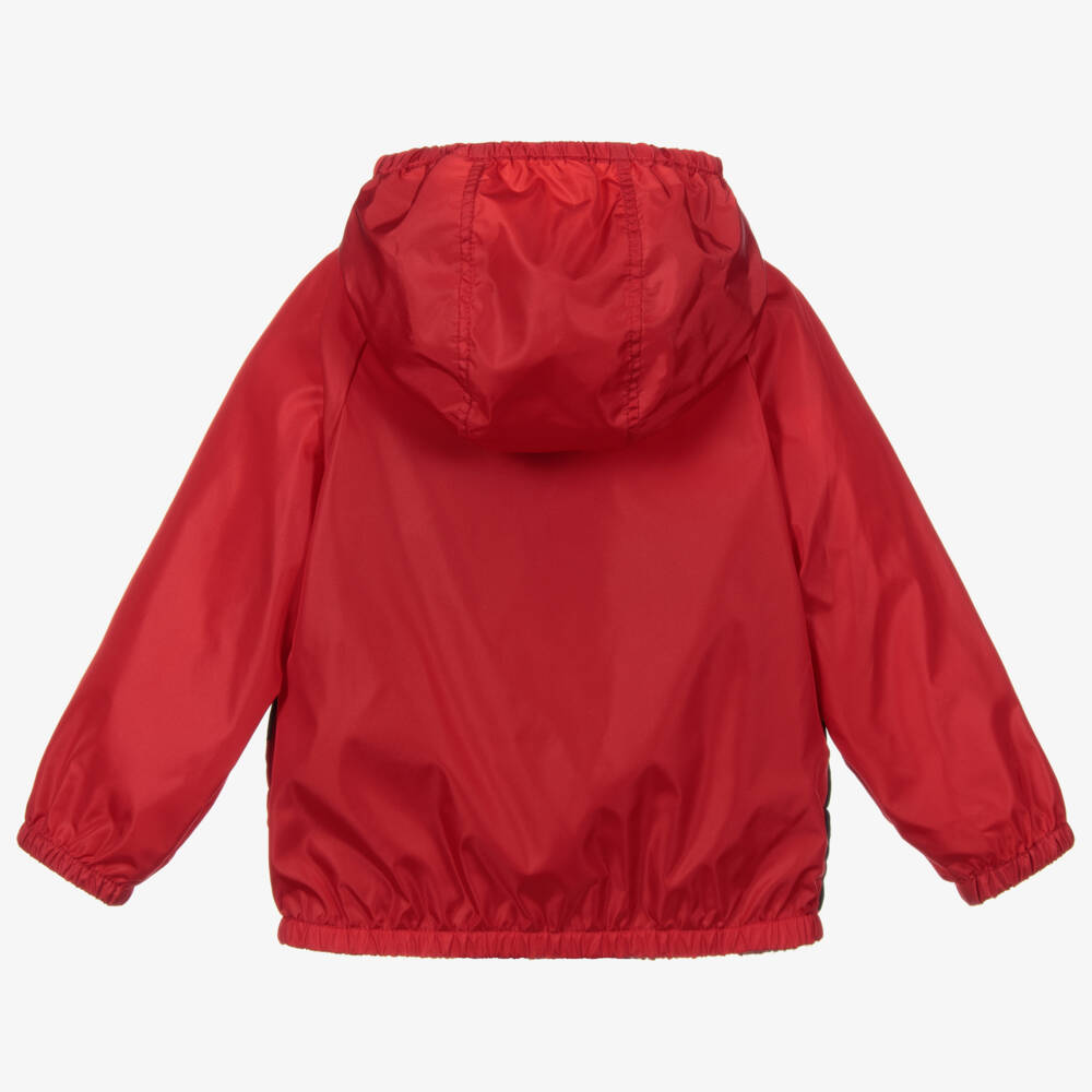 Gucci-Red & Blue Logo Jacket | Childrensalon Outlet
