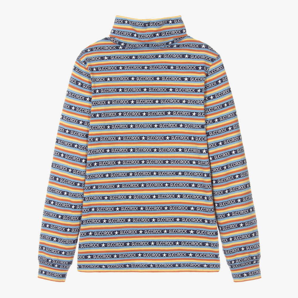 Gucci-Многоцветный свитер с воротником для мальчиков | Childrensalon Outlet